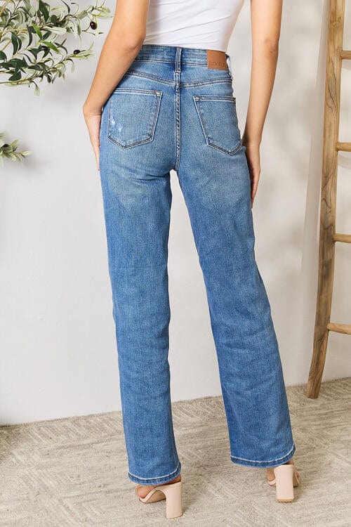 Discover 163+ high rise distressed jeans latest